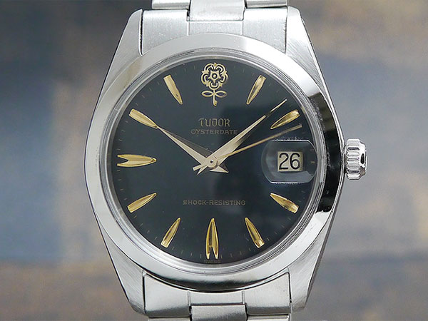 チュードル TUDOR オイスターデイト　デカ薔薇