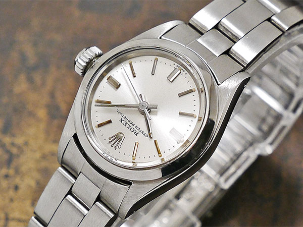 ROLEX オイスターパーペチュアル Ref.6618 アンティーク品 レディース 腕時計