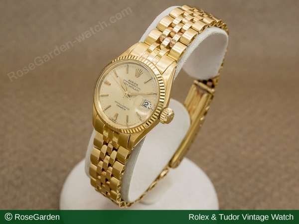 ロレックス ROLEX オイスターパーペチュアルデイト 6517 アンティーク 時計 レディース レディース腕時計