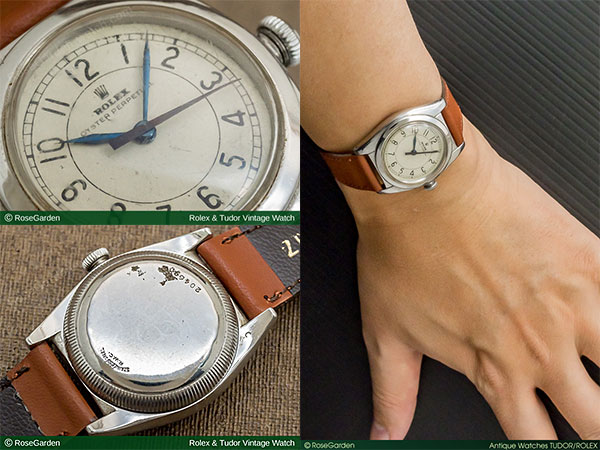 ロレックス ヴィンテージ バブルバック Ref.2940 オールアラビア 全数字ダイヤル アンティーク感のあるメンズモデル image