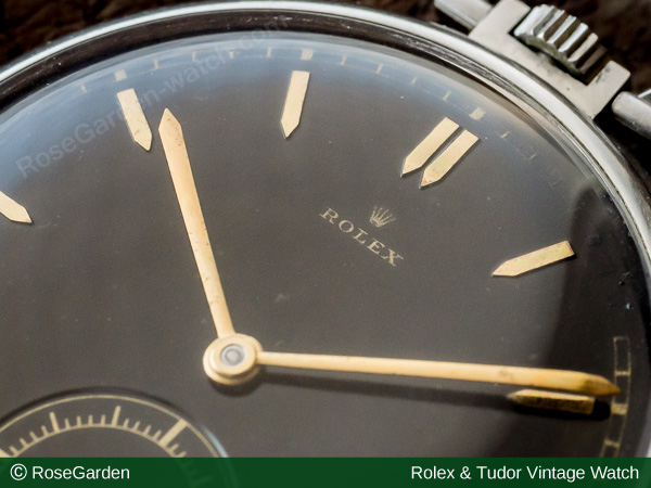 ロレックス ヴィンテージ 懐中時計 ブラックダイヤル ゴールドレター 手巻き ROLEX image
