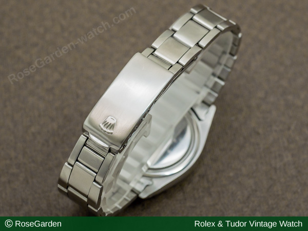 ロレックス ROLEX オイスターデイト Ref.6694 ピンクダイヤル スタイリッシュなメンズモデル 3連カシメブレス仕様 image