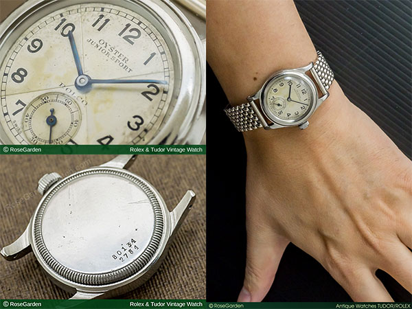ロレックス OYSTER オイスター社 ジュニアスポーツ JUNIOR SPORT ヴィンテージ 4分割ダイヤル 手巻き OYSTER WATCH Co image