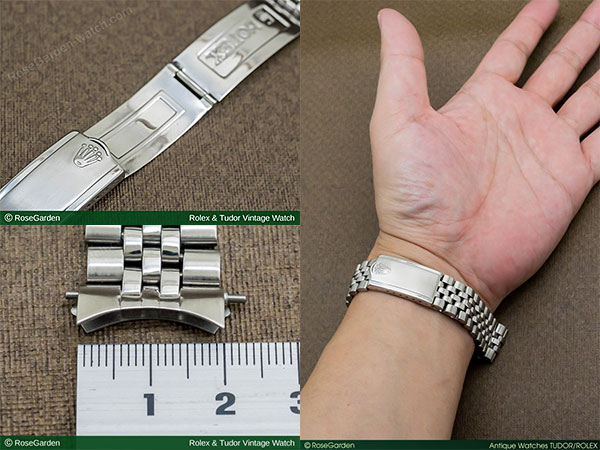 ロレックス ROLEX 5連 USジュビリーブレス 飛び出し王冠バックル U.S.A 20mm仕様 ヴィンテージ