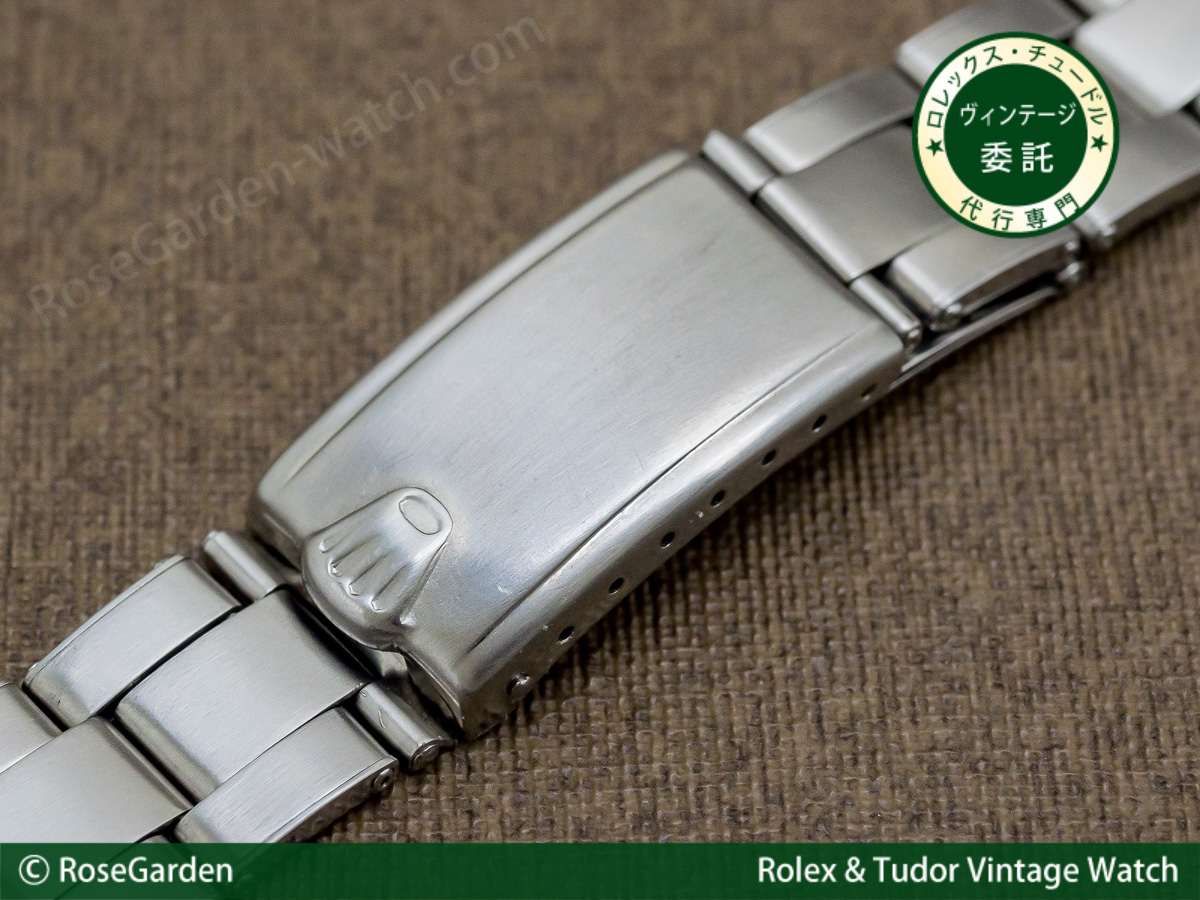 ロレックス ROLEX 3連 USリベットブレス 11コマ 飛び出し王冠バックル 20mm仕様 1974年 ヴィンテージ image
