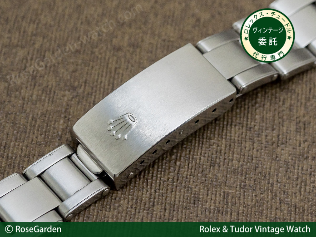 ロレックス ROLEX 3連 リベットブレス Ref.7205 12コマ 王冠バックル 19mm仕様 FF型番違い