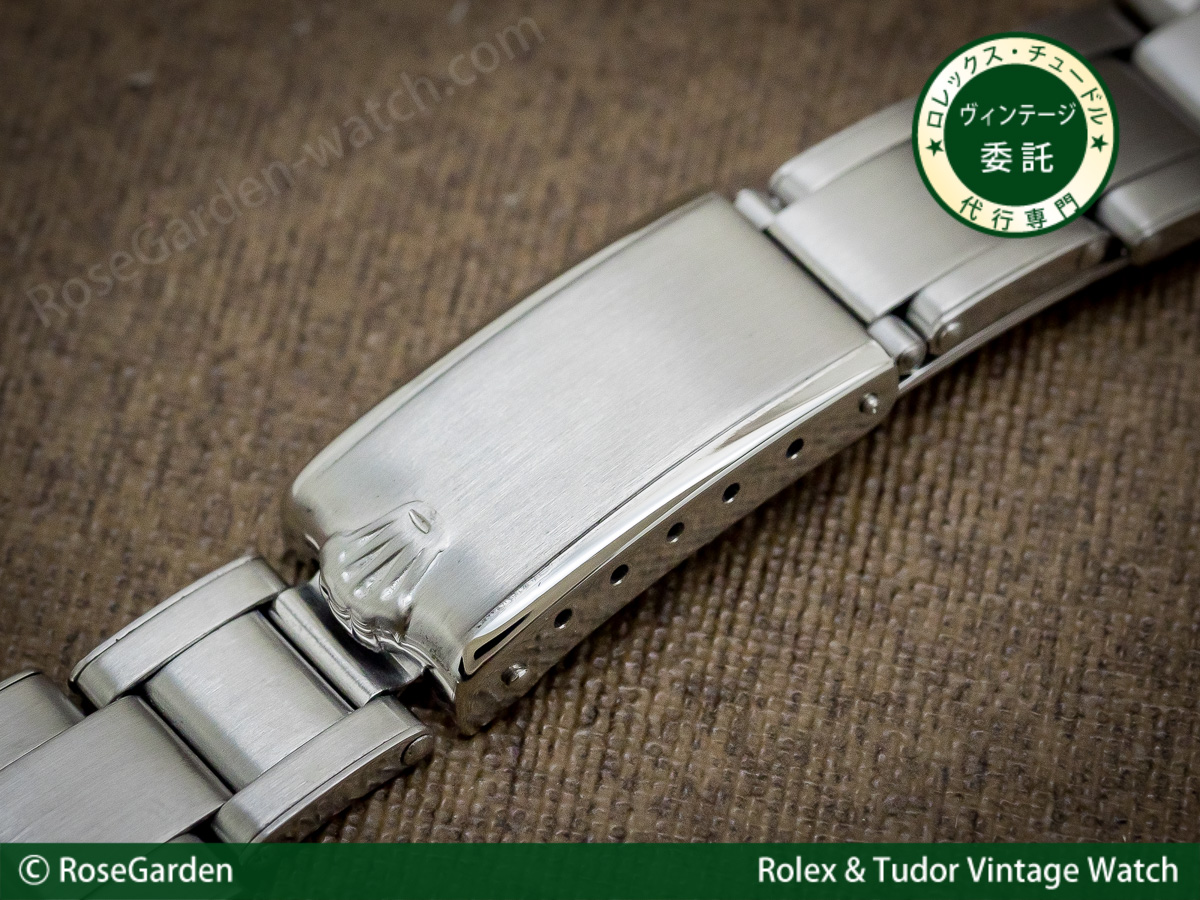 ロレックス ROLEX 3連 リベットブレス Ref.7205 11コマ 飛び出し王冠バックル 19mm仕様