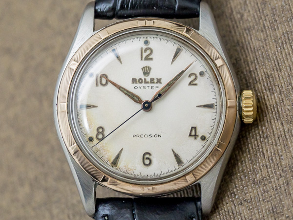 ロレックス ROLEX プレシジョン Ref.5059 YG/SSコンビ 手巻き ヴィンテージ ダイヤル [ 代行おまかせコース ]