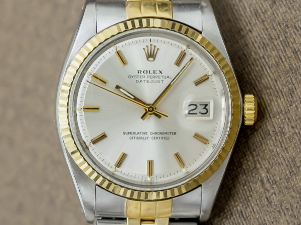 ロレックス ROLEX オイスターパーペチュアル デイトジャスト Ref.1601 YG/SS コンビ ヴィンテージ YG/SSコンビ ジュビリーブレス仕様 [ 代行おまかせコース ]