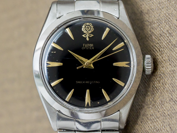 チュードル TUDOR デカバラ 手巻きオイスター 黒金ダイヤル メンズ チューダー [ 代行おまかせコース ]