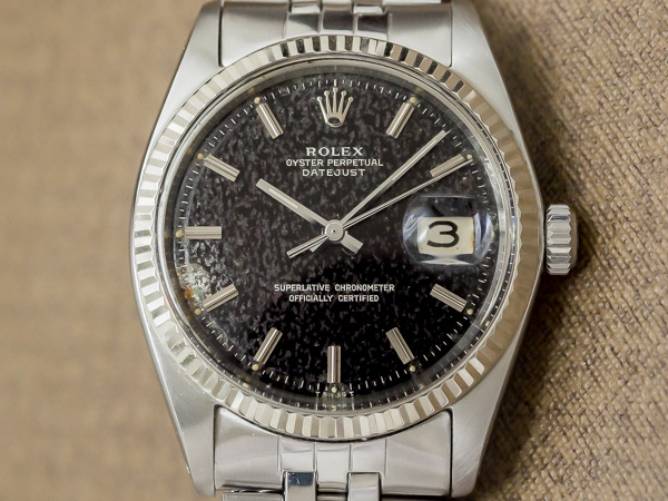  ロレックス ブラックミラー オイスターパーペチュアル デイトジャスト Ref.1601 WGベゼル ヴィンテージ ROLEX [ 代行おまかせコース ]