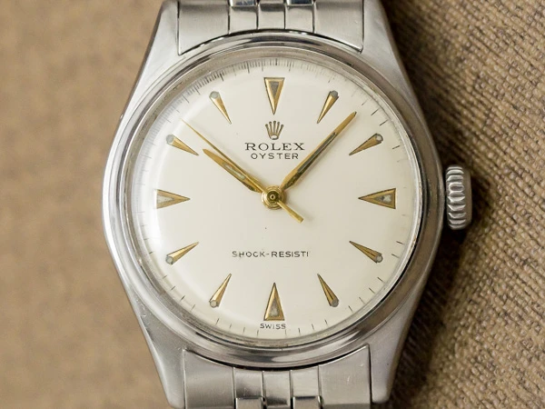 ロレックス オイスター Ref.4444 ゴールド 埋め込みインデックス スーパーオイスターリューズ ボーイズ ROLEX [ 代行おまかせコース ]