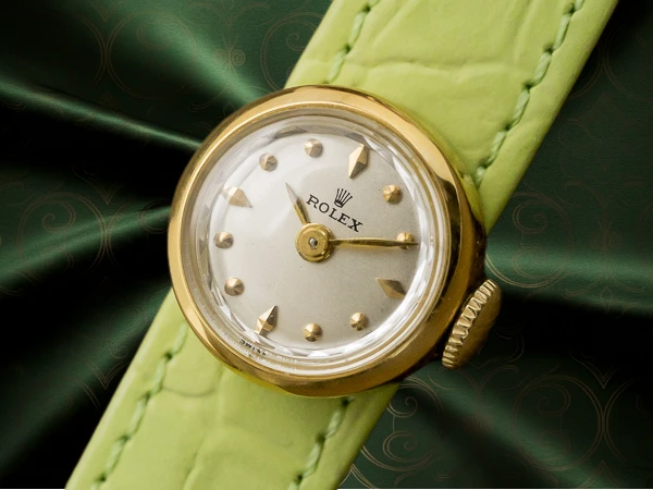 ロレックス カメレオン レディース プチラウンド 18KYG シルバーダイヤル ROLEX Chameleon  [ 代行おまかせコース ]