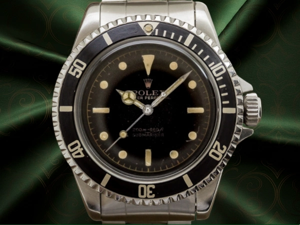 ロレックス サブマリーナ Ref.5512 ブラウンサークルミラー ギルトダイヤル ゴールドレター 2LINE 1961年製造 PCG 3連SS巻きブレス仕様 ROLEX SUBMARINER [ 代行おまかせコース ]