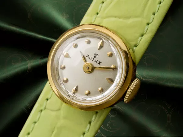 ロレックス カメレオン レディース プチラウンド 18KYG シルバーダイヤル ROLEX Chameleon  [ 代行おまかせコース ]