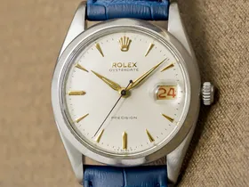 ロレックス オイスターデイト Ref.6694 アイボリーダイヤル 赤黒デイト ヴィンテージ メンズモデル ROLEX BOX付き [ 代行おまかせコース ]