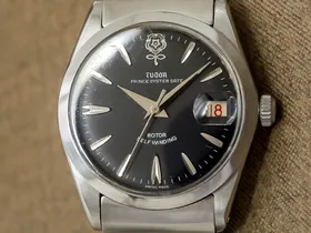 チュードル デカバラ プリンスオイスターデイト 自動巻 希少赤黒デイト ブラックダイヤル メンズ チューダー TUDOR [ 代行おまかせコース ]