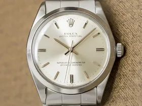 ロレックス オイスターパーペチュアル Ref.1002 クロノメーター ノンデイト シンプルメンズ 3連巻き込みブレス仕様 ROLEX BOX・タグ付き [ 代行おまかせコース ]