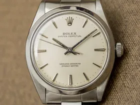 ロレックス オイスターパーペチュアル Ref.1002 クロノメーター ノンデイト クサビインデックス メンズ 3連ハードブレス仕様 ROLEX [ 代行おまかせコース ]