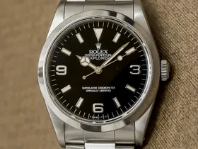 ロレックス エクスプローラー1 Ref.14270 ブラックダイヤル 3連ハードブレス仕様 OH済み ROLEX EXPLORER [ 代行おまかせコース ]