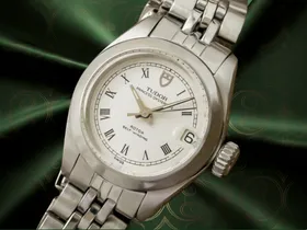 チュードル レディース 盾エムブレム プリンセス オイスターデイト ホワイトローマンダイヤル 5連ジュビリーブレス仕様 TUDOR [ 代行おまかせコース ]