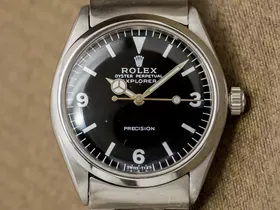 ロレックス エクスプローラー ボーイズ カスタム Ref.5500 オートマチック メンズ 社外ブレス仕様 ROLEX [ 代行おまかせコース ]