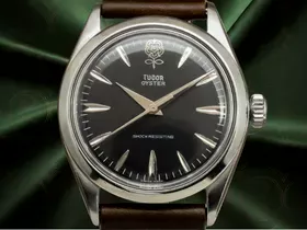 チュードル オイスター 手巻き デカバラ Ref.7934 マットブラックリダンダイヤル ビッグローズ OH済み TUDOR Oyster SHOCK-RESISTING Vintage [ 代行おまかせコース ]